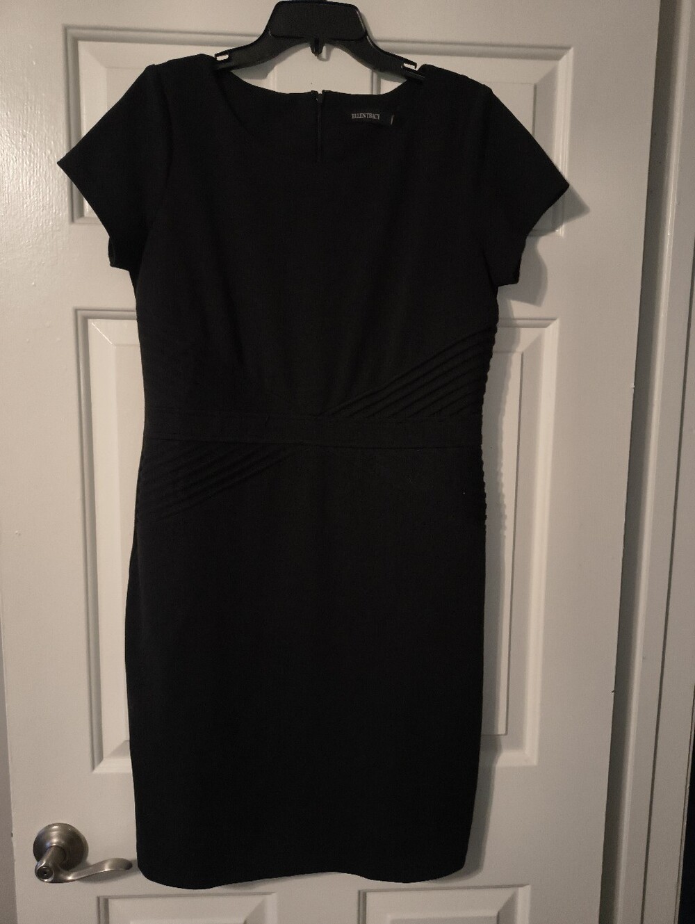 Ellen Tracy Black Sheath Dress – Size 12